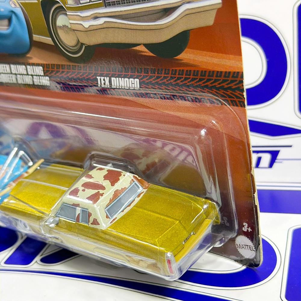 JDH42 RAYO MCQUEEN  BLING BLING DINOCO / TEX DINOCO CARS