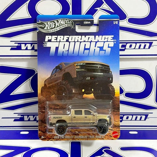 CHEVROLET SILVERADO TRAIL BOSS LT PERFORMANCE TRUCKS - Hot Wheels - Zoladi Perú
