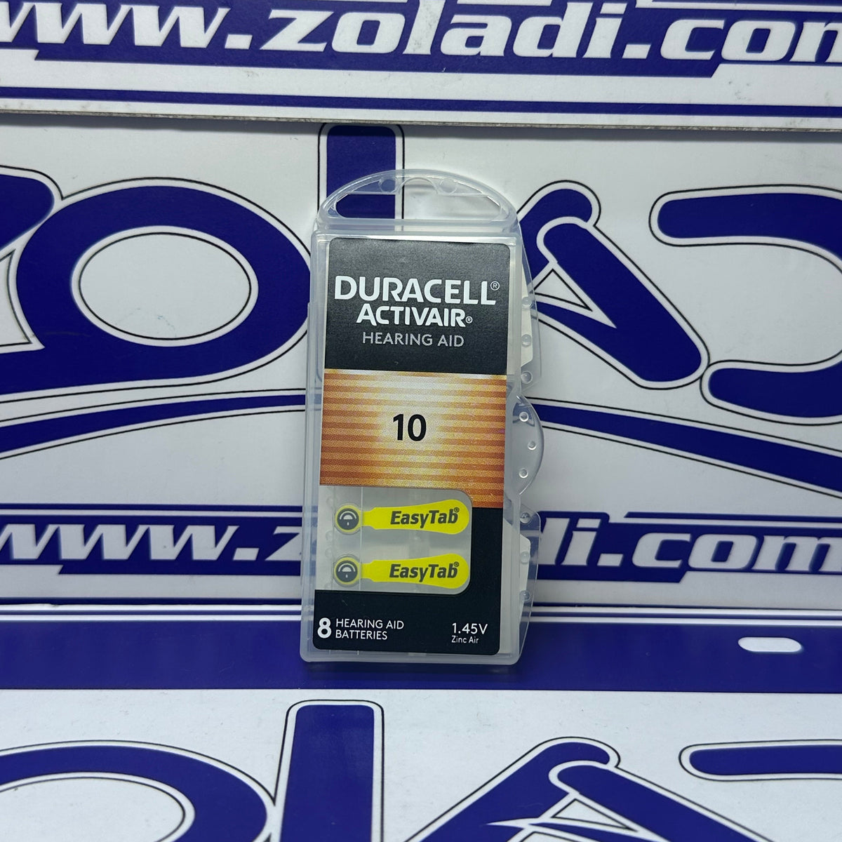PILAS AUDITIVAS DURACELL 10 BLISTER X8 PARA AUDÍFONOS