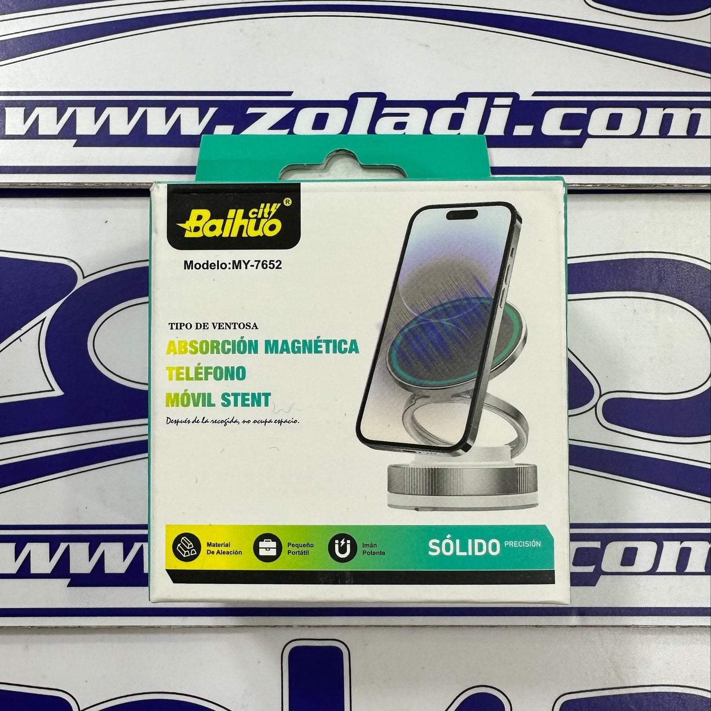 SOPORTE MAGNETICO ANILLADO PARA CELULAR