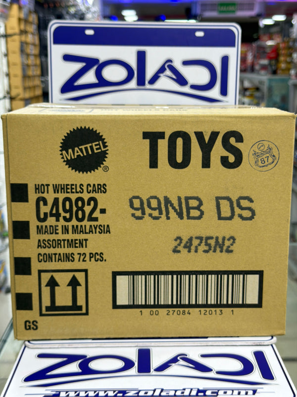 PROMO DEL DIA C4982 CAJA "B" 72 HOTWHEELS BÁSICOS CAJA 2026