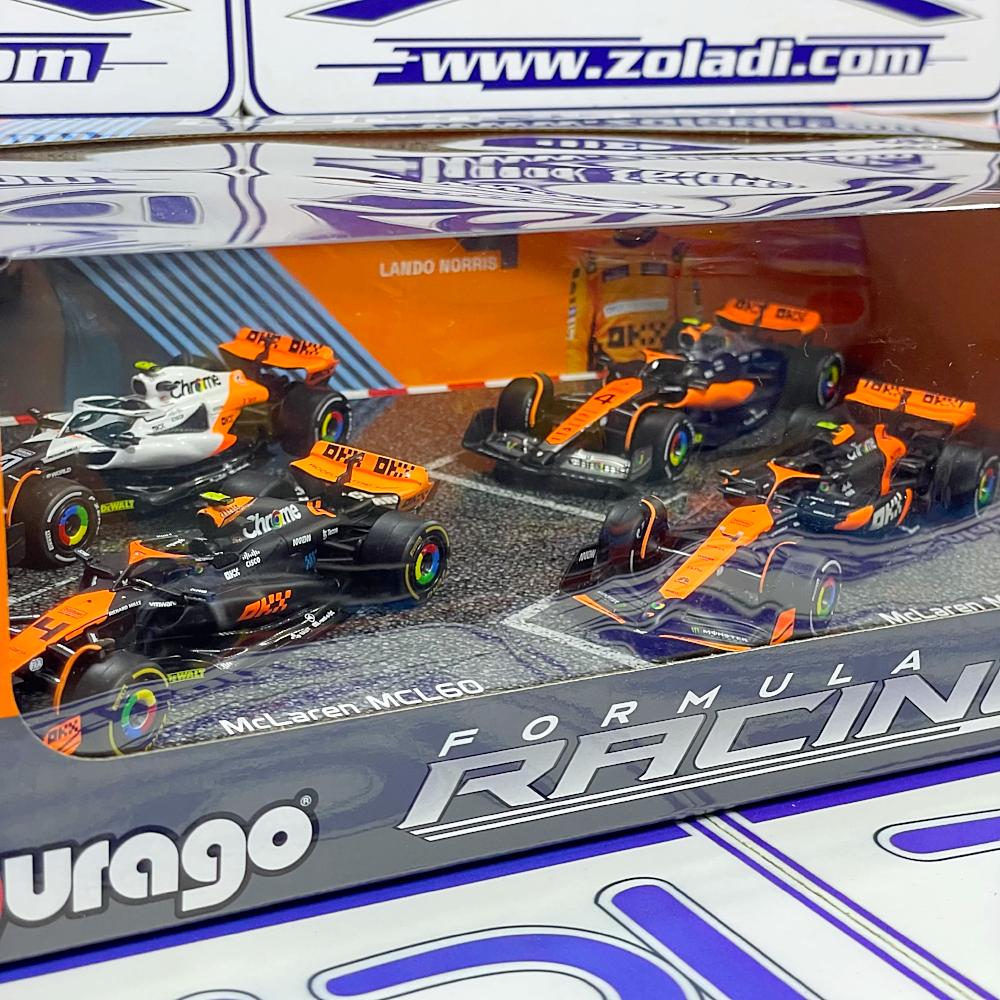 1/43 PACK FÓRMULA 1 MCLAREN LANDO NORRIS #4