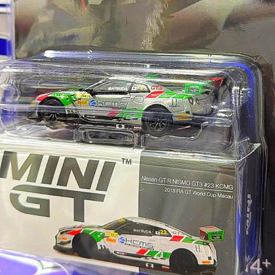 593 NISSAN GTR NISMO GT3 CHASE Mini GT disponible en Zoladi Lima