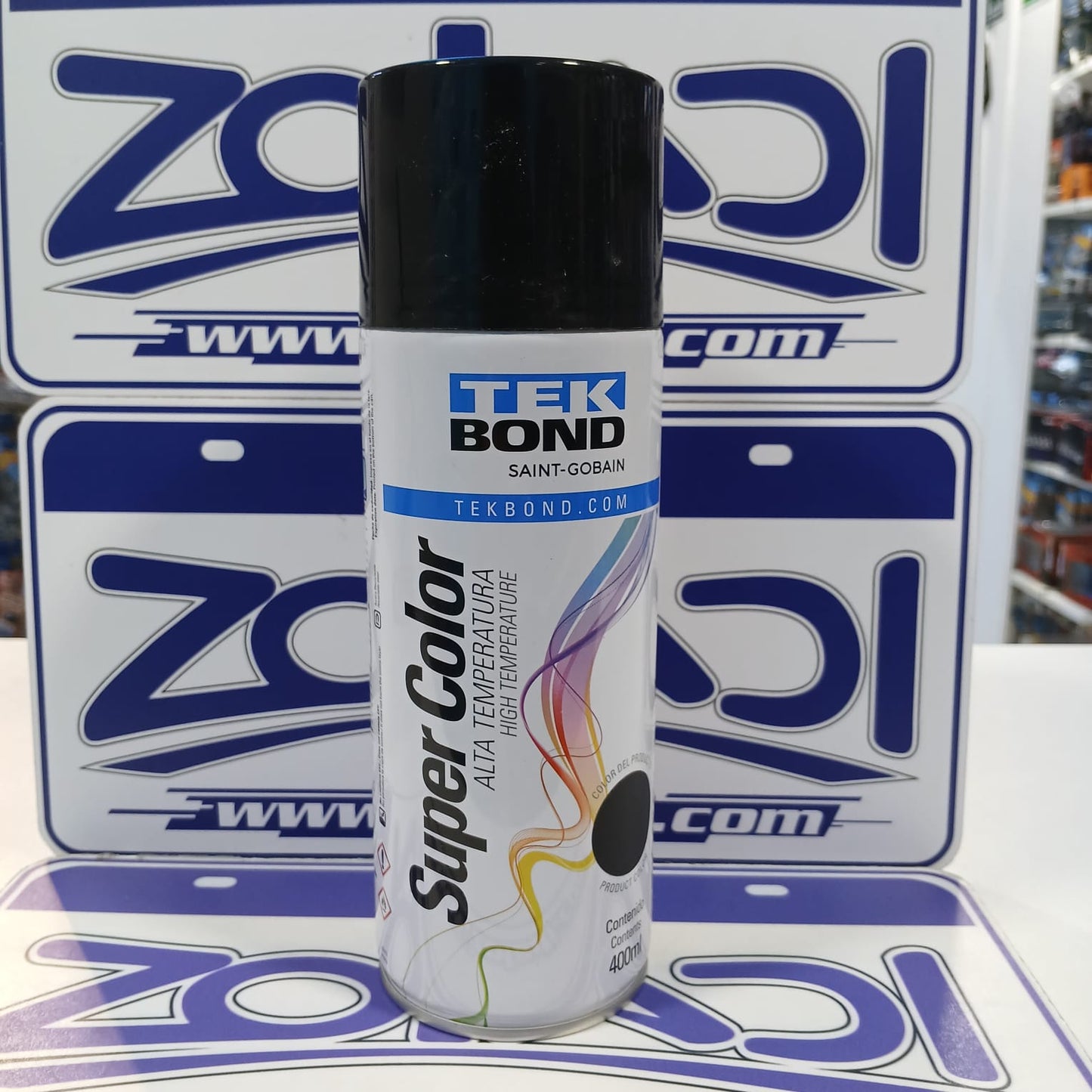 ALTA TEMPERATURA NEGRO MATE - PINTURA EN SPRAY