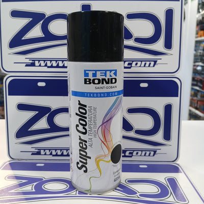 ALTA TEMPERATURA NEGRO MATE - PINTURA EN SPRAY TEKBOND