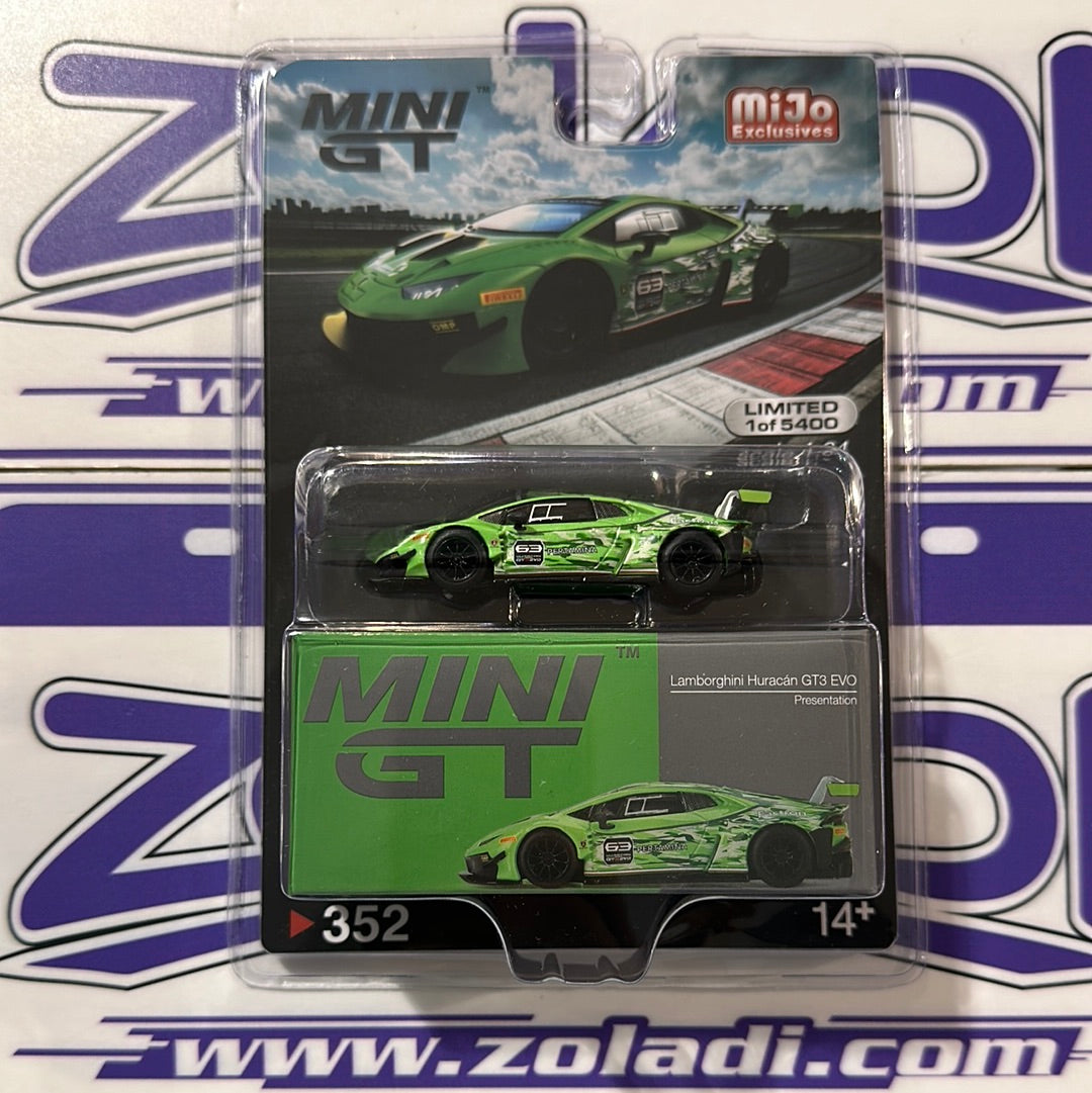 LAMBORGHINI HURACAN GT3 MINI GT 352