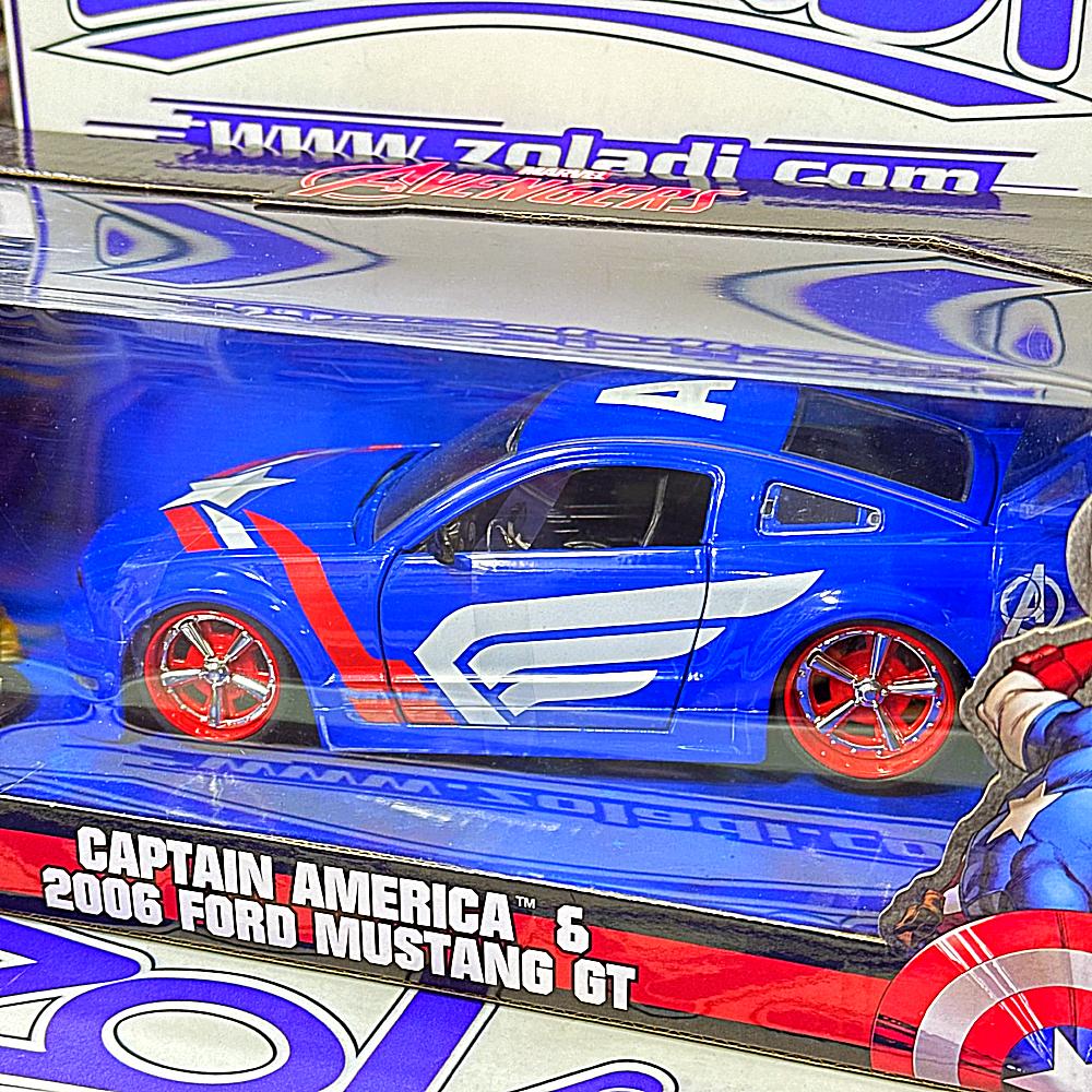 31187 CAPTAIN AMERICA Y FORD MUSTANG GT 1/24