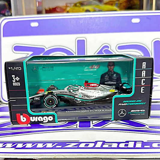 W13 Lewis Hamilton #44 Mercedes (ACRILICO SIN CASCO)