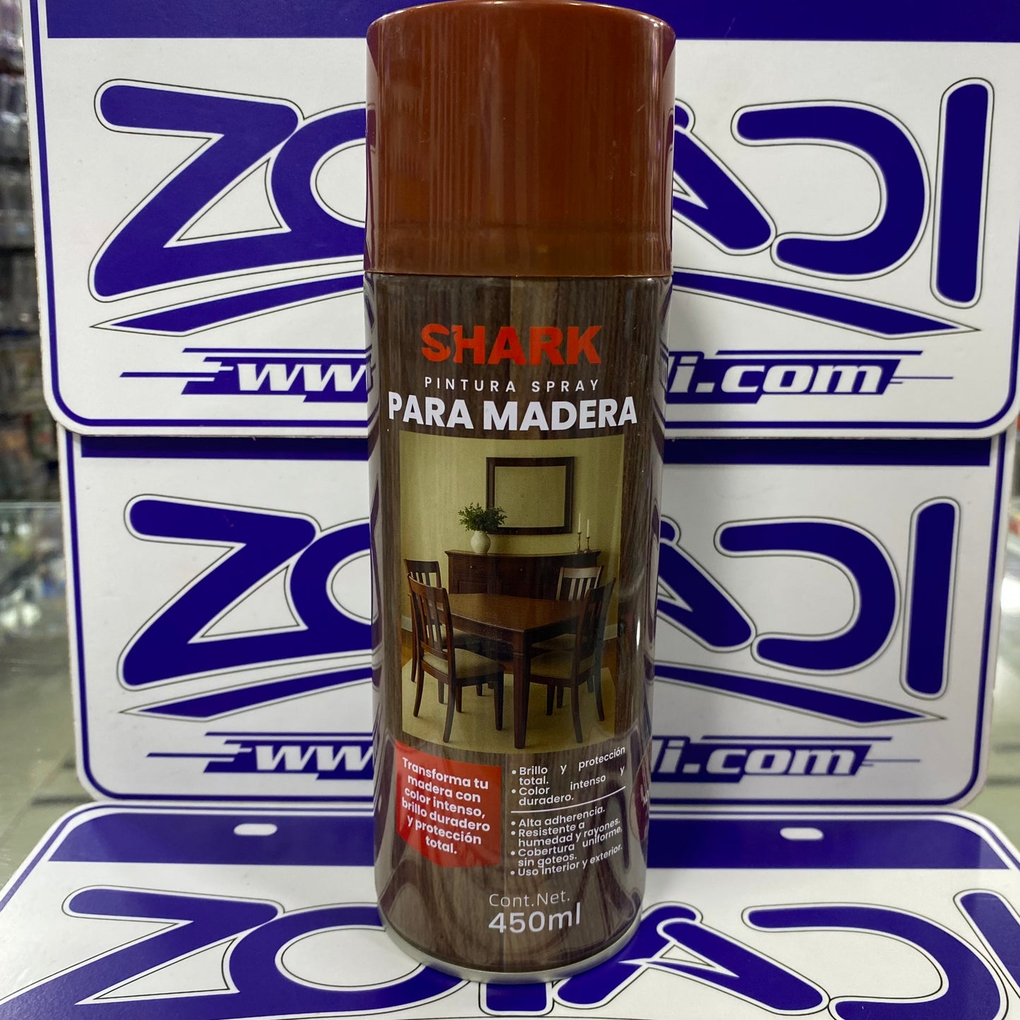 NOGAL - PINTURA EN SPRAY PARA MADERA