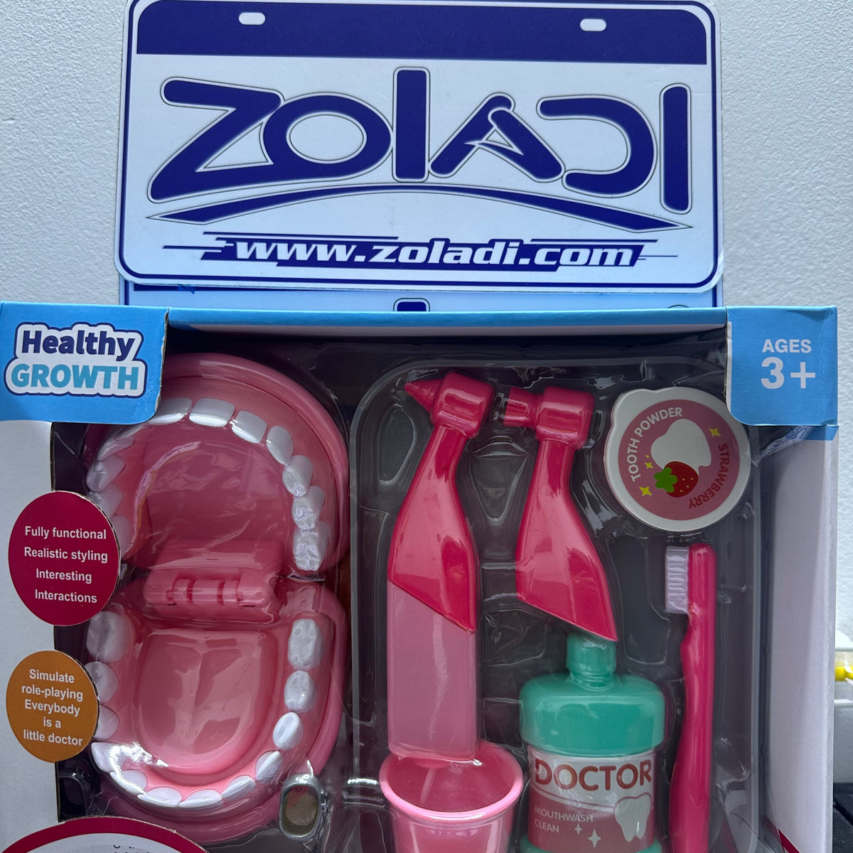 SET DE JUGUETES DENTISTA PARA NIÑOS
