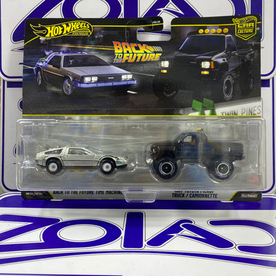 JHW48 BACK TO THE FUTURE TIME MACHINE / 1987 TOYOTA PICKUP TRUCK / CAMIONNETTE