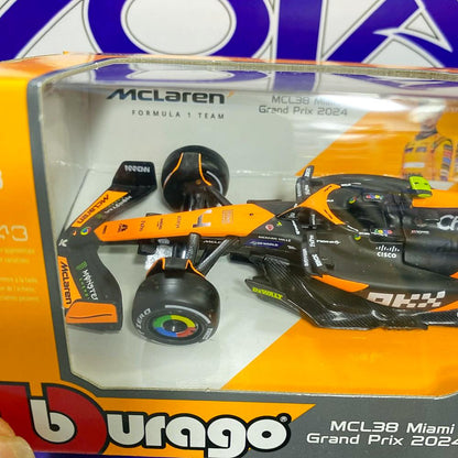 38177 LANDO NORRIS #4 MCLAREN MCL38 MIAMI GRAND PRIX 2024
