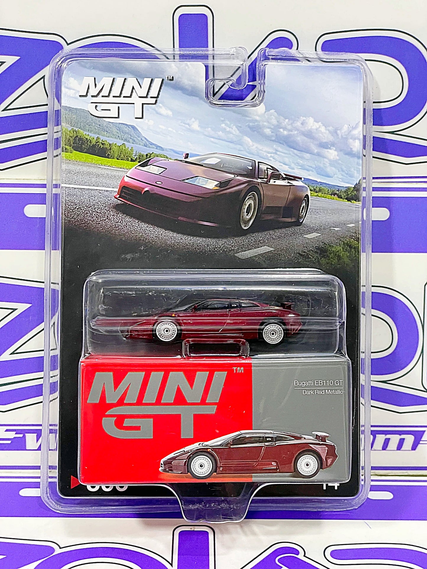 806 MINIGT BUGATTI EB1 10 GT