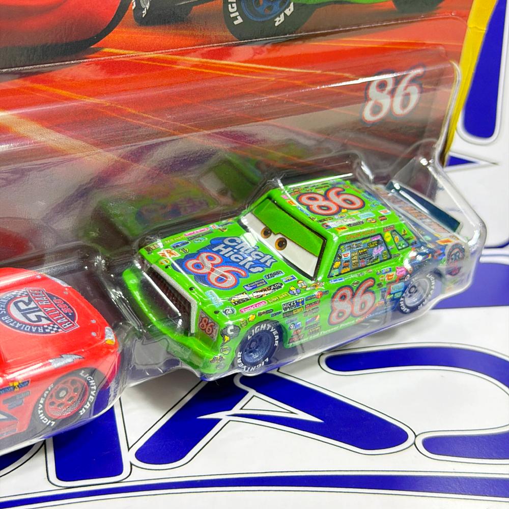 JDH47 LIGHTNING MCQUEEN RAYO MCQUEEN Y CHICK HICKS CARS