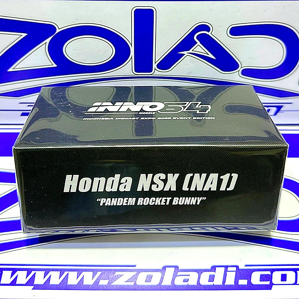 INNO64 HONDA NSX NA1 PANDEM ROCKET BUNNY EDICION ESPECIAL EXPO INDONESIA 2025