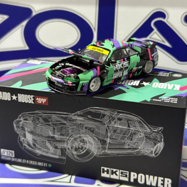 129 NISSAN SKYLINE GTR R33 KAIDO HOUSE