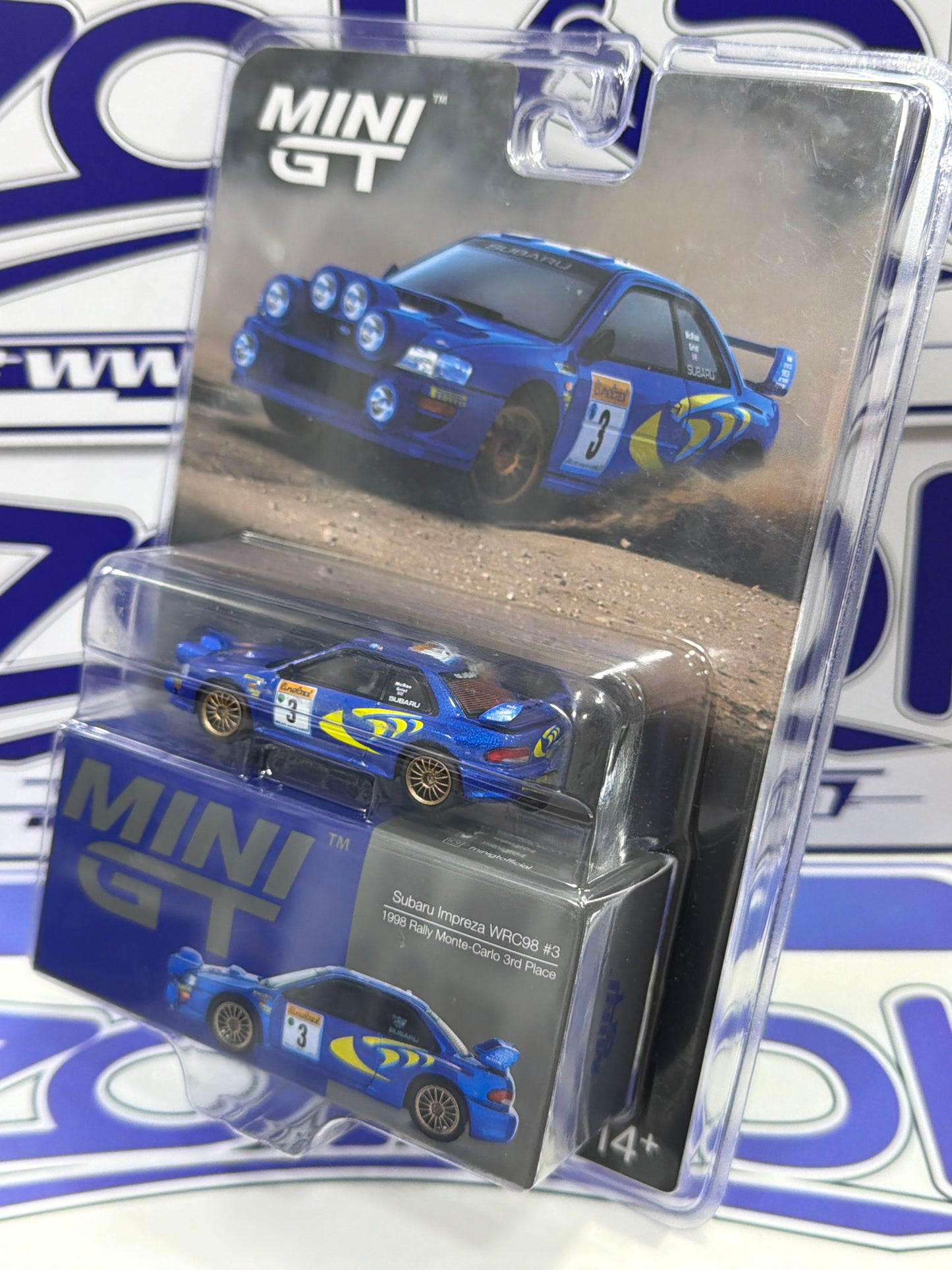 975 SUBARU IMPREZA WRC98 MINI GT