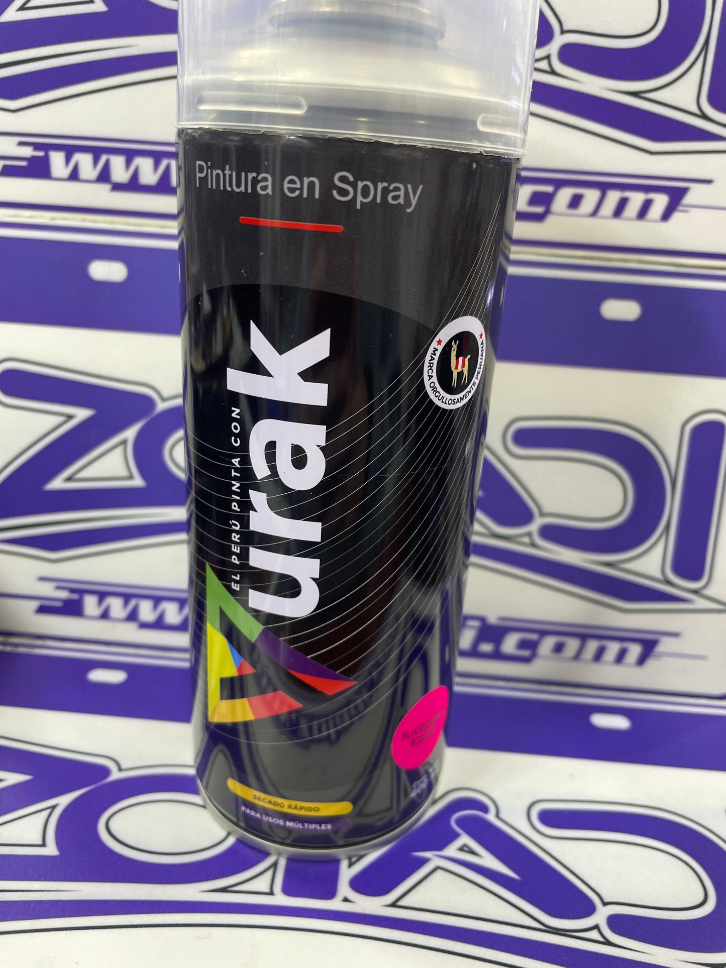 ROSADO FLUORESCENTE - PINTURA EN SPRAY YURAK