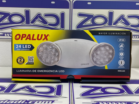 LAMPARA DE EMERGENCIA MANTIS OPALUX AUTOMATICO