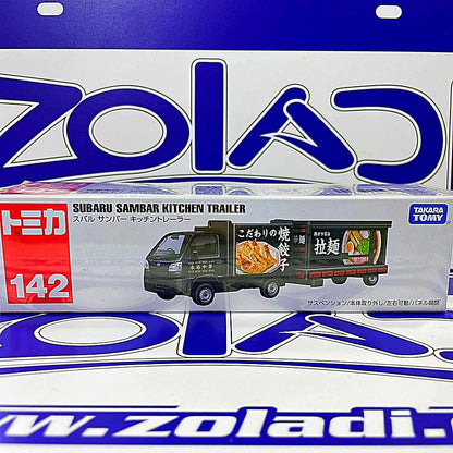 TOMICA SUBARU SAMBAR KITCHEN TRAILER