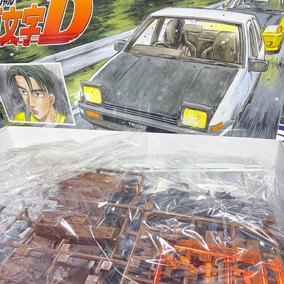 1/24 05957 FUJIWARA TAKUMI AE86 AOSHIMA