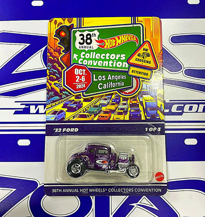 HWF34 32 FORD 38th ANNUAL HOTWHEELS COLLECTORS CONVENTION
