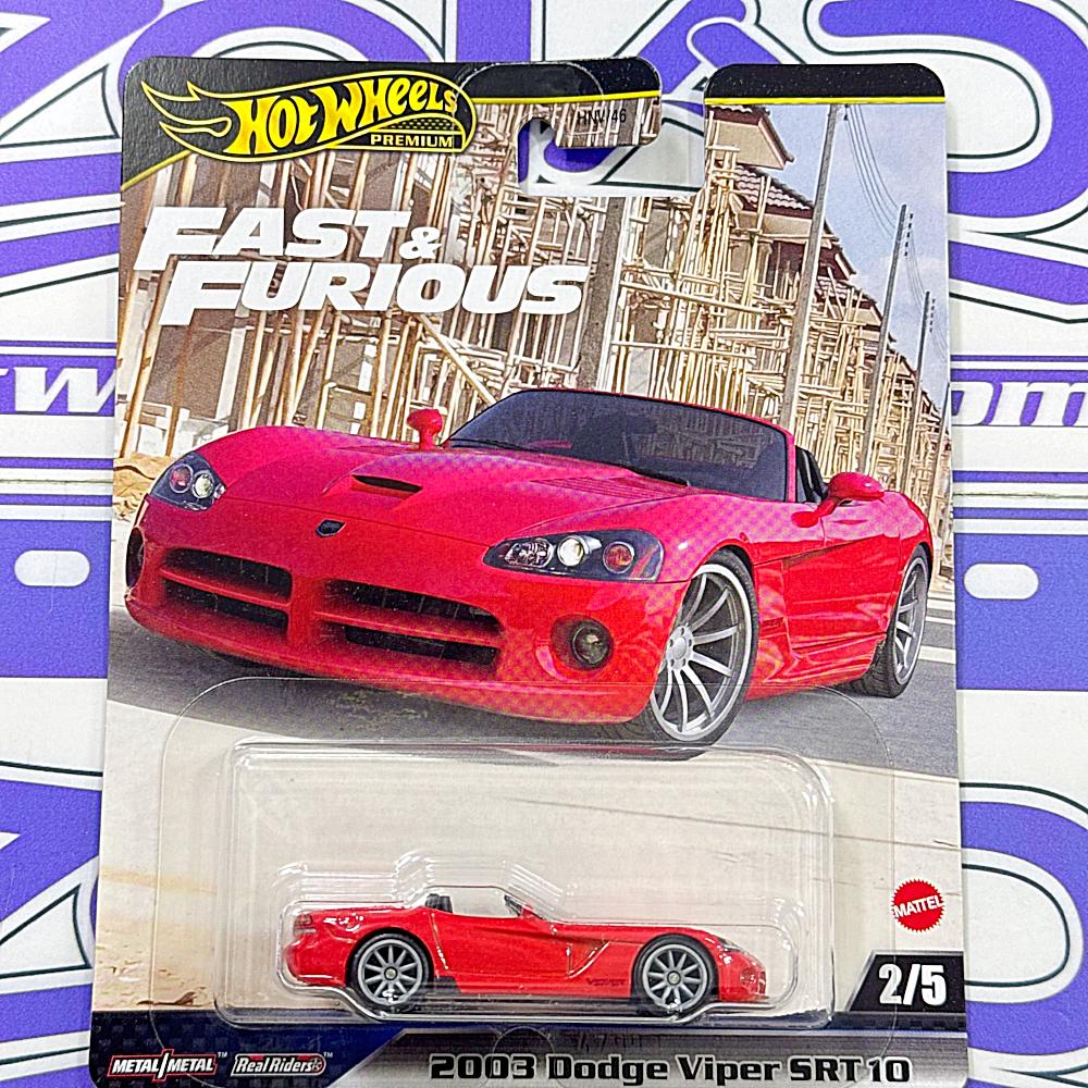 Dodge Viper Srt10 fast and furious hotwheels zoladi
