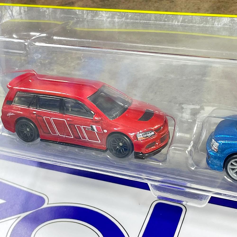 JHW46 2005 MITSUBISHI LANCER EVOLUTION IX WAGON / REMORQUE / 2004 SUBARU FORESTER STI