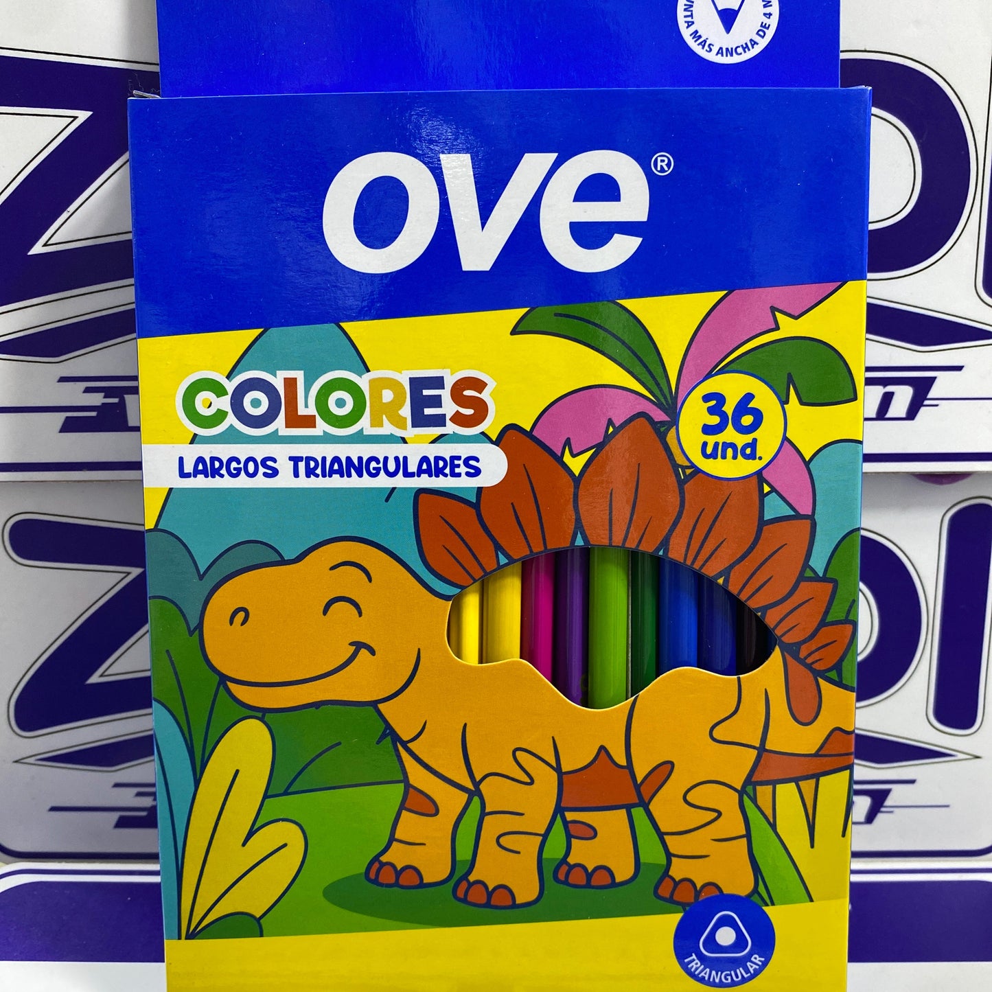 PACK DE 36 LAPICES DE COLORES
