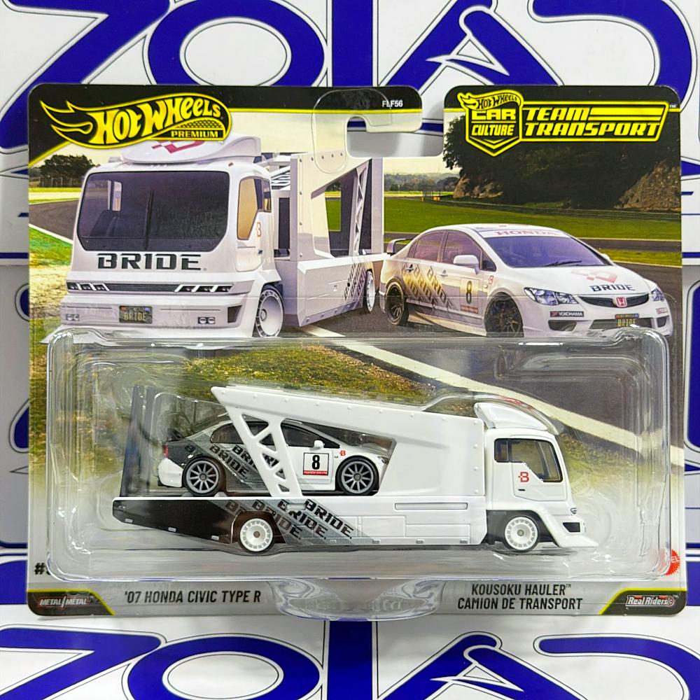 JHX94 HONDA CIVIC TYPE R Y KOUSOKU HAULER CAMION TEAM TRANSPORT