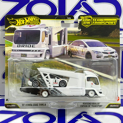 JHX94 HONDA CIVIC TYPE R Y KOUSOKU HAULER CAMION TEAM TRANSPORT