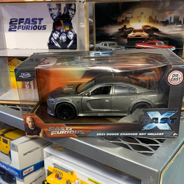 34472 2021 DODGE CHARGER SRT HELLCAT 1/24