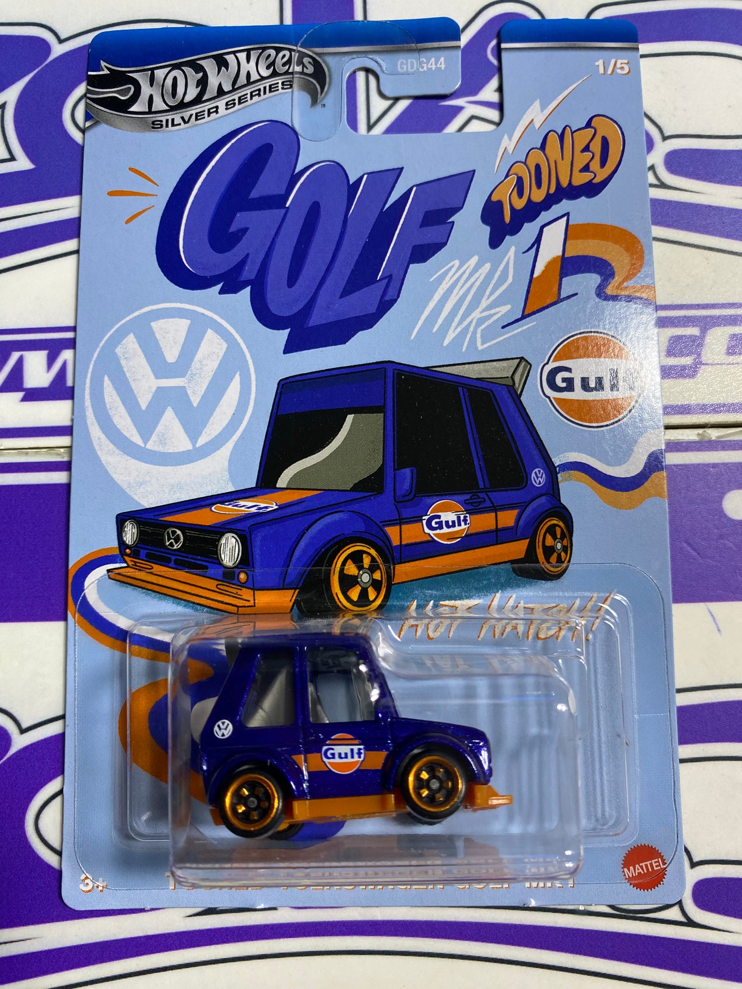 JCB62 TOONED VOLKSWAGEN GOLF MK1