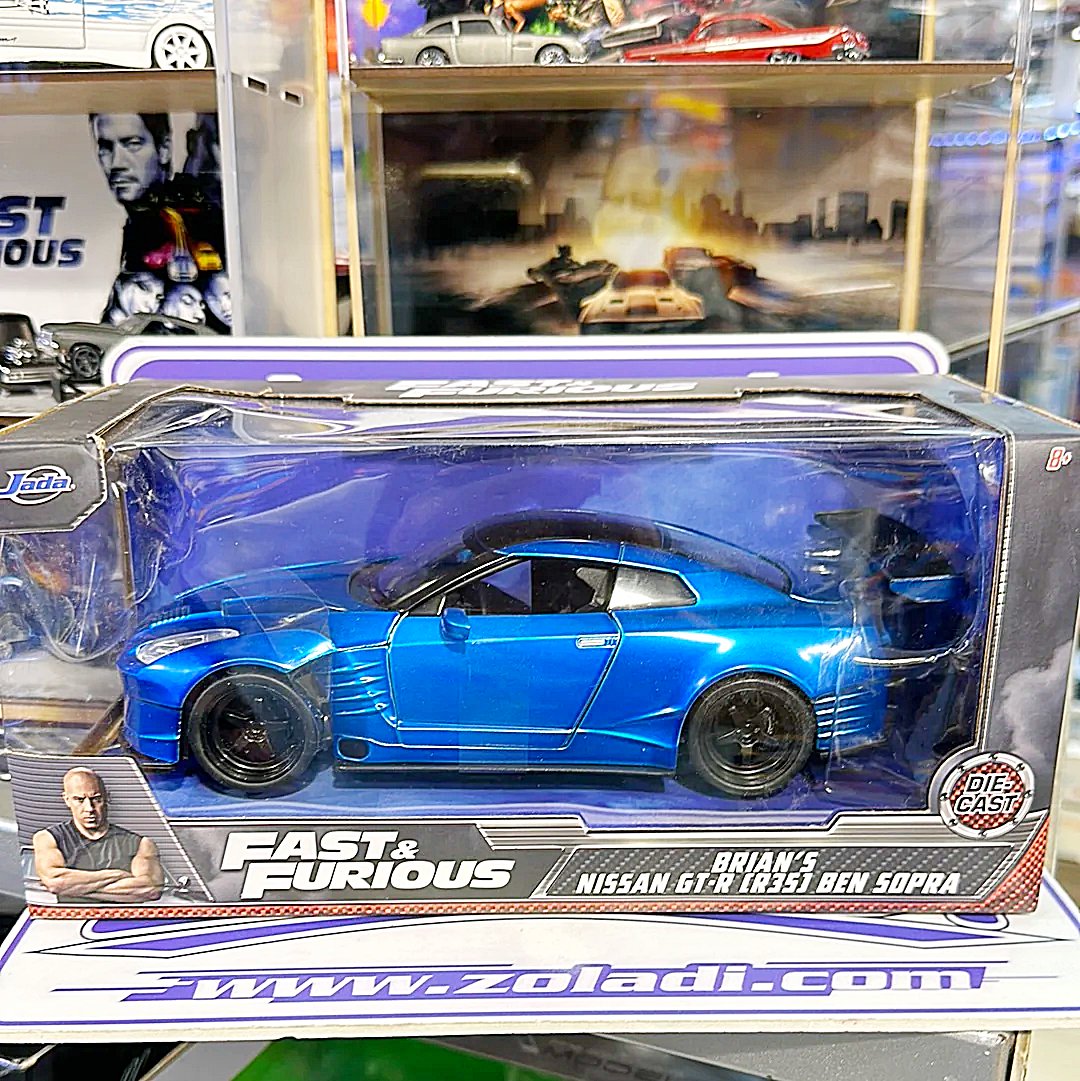 98271 BRIANS NISSAN GTR R35 BEN SOPRA 1/24