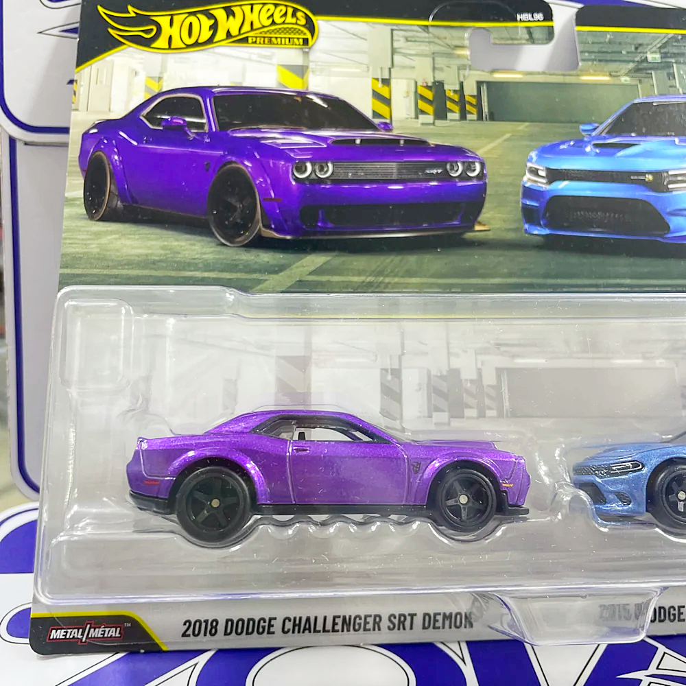 PROMO DEL DÍA JHW47 2018 DODGE CHALLENGER SRT DEMON & 2015 DODGE CHARGER SRT