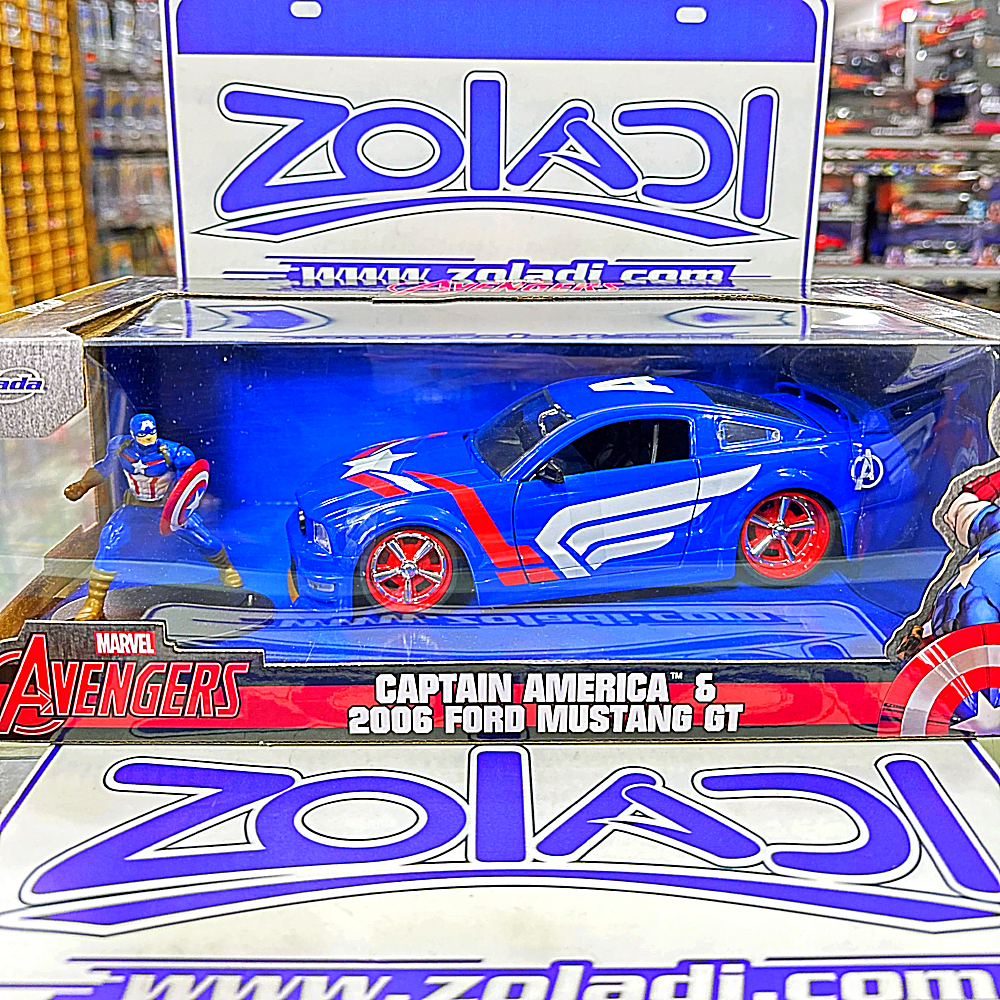 31187 CAPTAIN AMERICA Y FORD MUSTANG GT 1/24