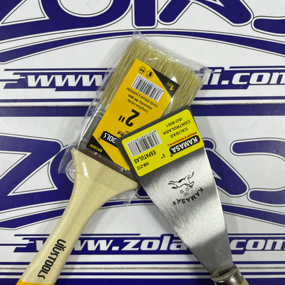 PACK DE BROCHA 2" + ESPATULA 2"