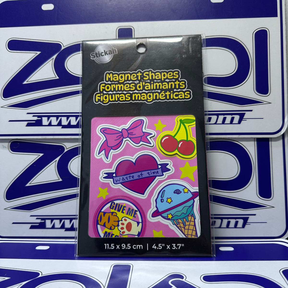STICKERS MAGNÉTICOS CON DISEÑO