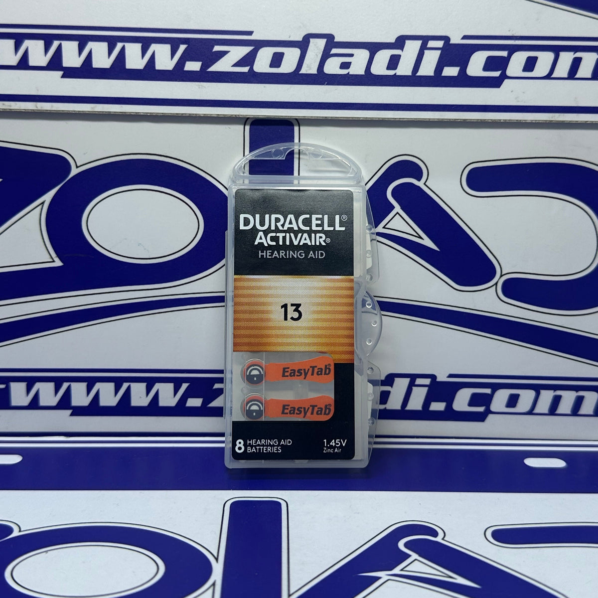 PILAS AUDITIVAS DURACELL 13 BLISTER X8 PARA AUDÍFONOS