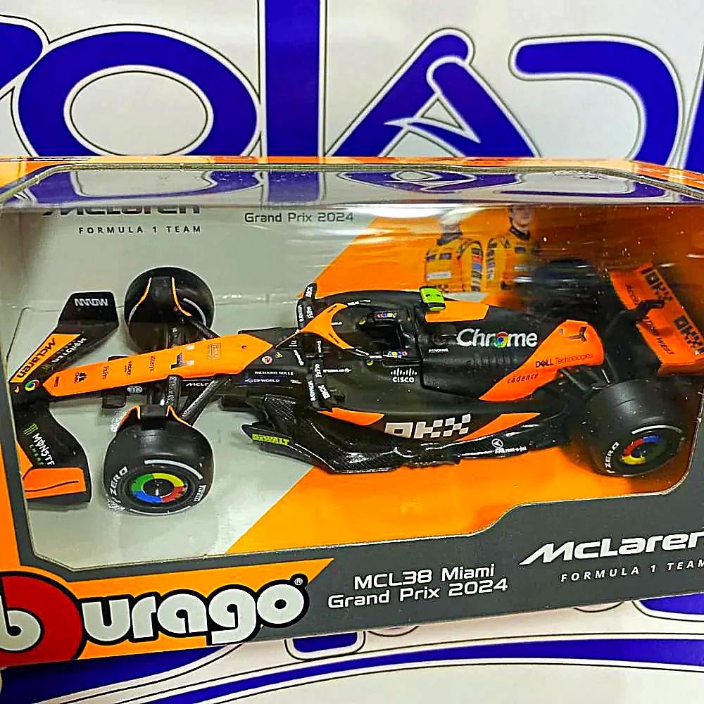 38177 LANDO NORRIS #4 MCLAREN MCL38 MIAMI GRAND PRIX 2024
