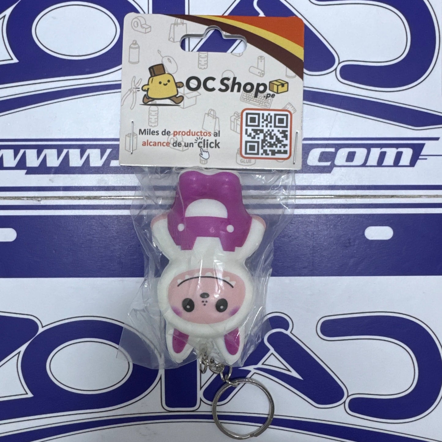 LLAVERO SQUISHY DE ESPUMA