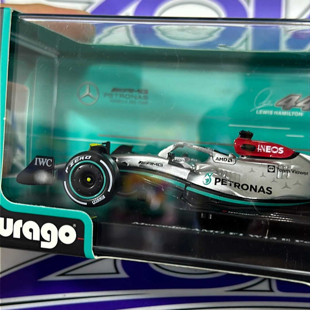 W13 Lewis Hamilton #44 Mercedes (ACRILICO SIN CASCO)