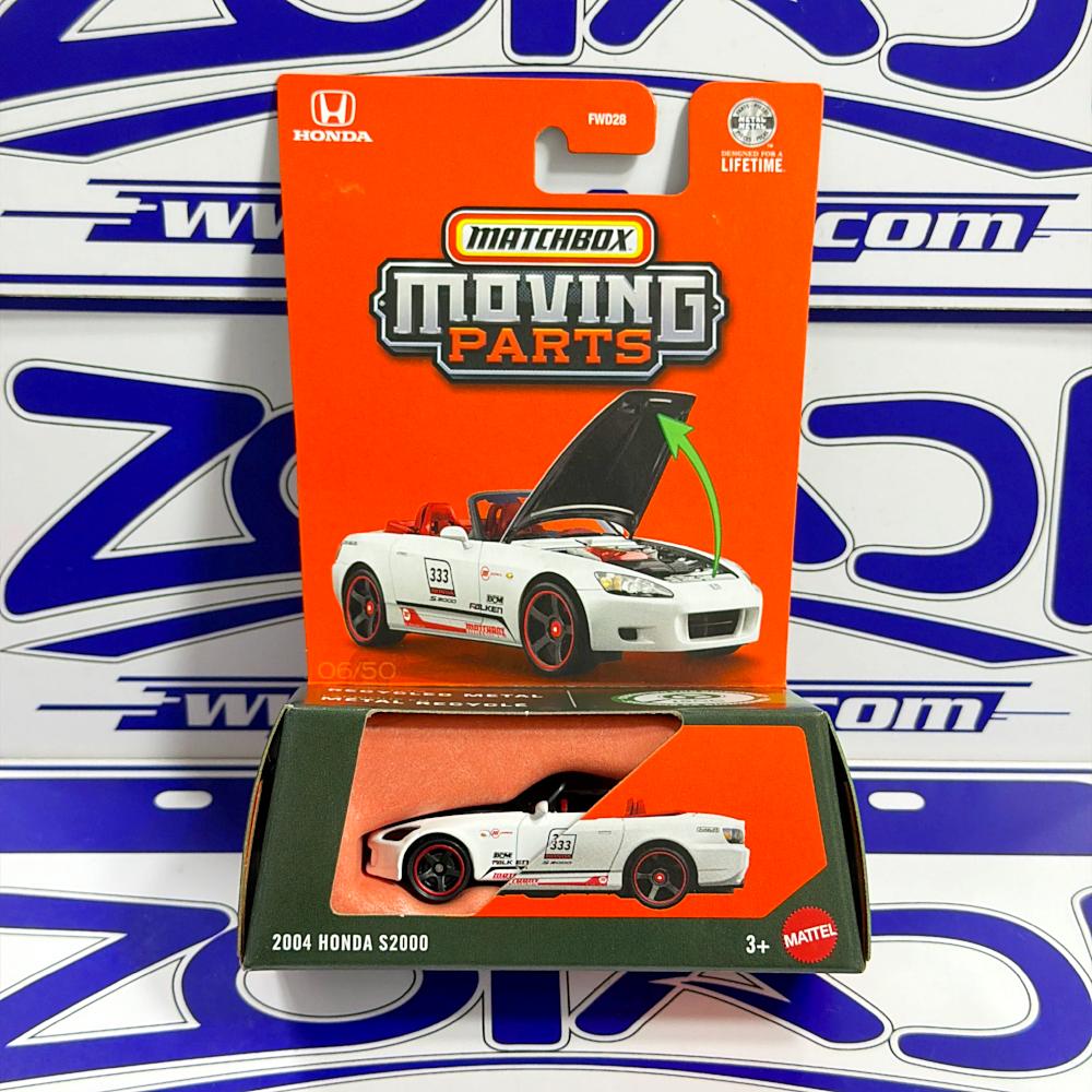 matchBox Moving Parts, Honda S2000 Zoladi Autos de colección, 3000 Modelos, Envios todo el Peru.