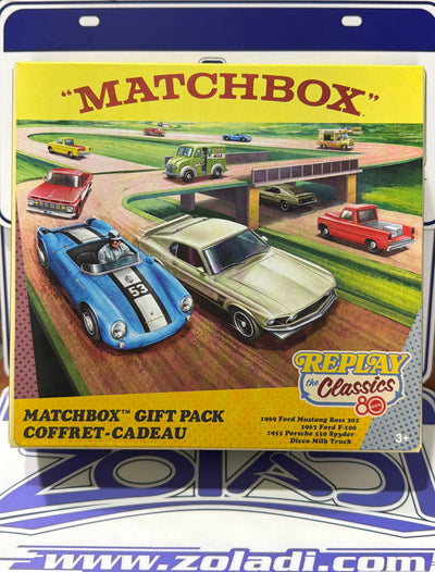 JHB37 PACK REPLAY THE CLASSICS MATCHBOX