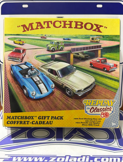 JHB37 PACK REPLAY THE CLASSICS MATCHBOX