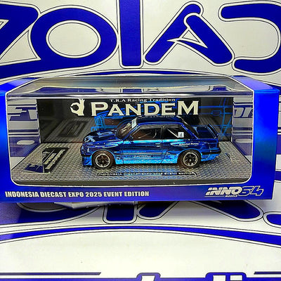 INNO64 BMW E30 PANDEM ROCKET BUNNY WIDEBODY EDICION ESPECIAL EXPO INDONESIA 2025