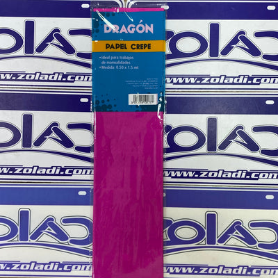 PAPEL CREPE FUCSIA - Darkloi - Zoladi Perú