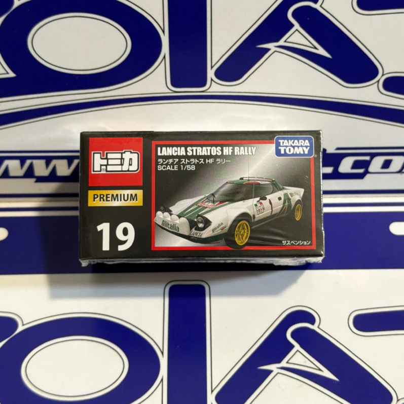 19 LANCIA STRATOS HF RALLY TOMICA PREMIUM