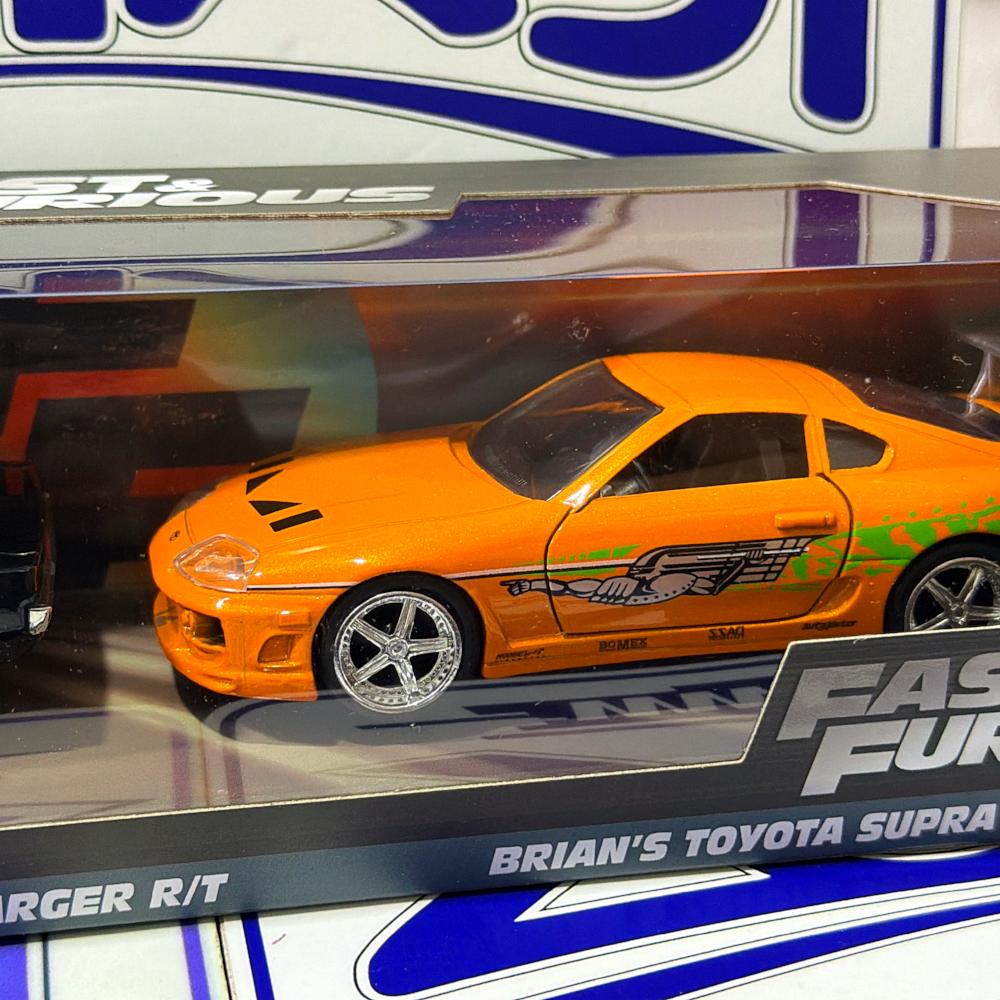 31981 DOMS DODGE CHARGER RT & BRIANS TOYOTA SUPRA 1/32