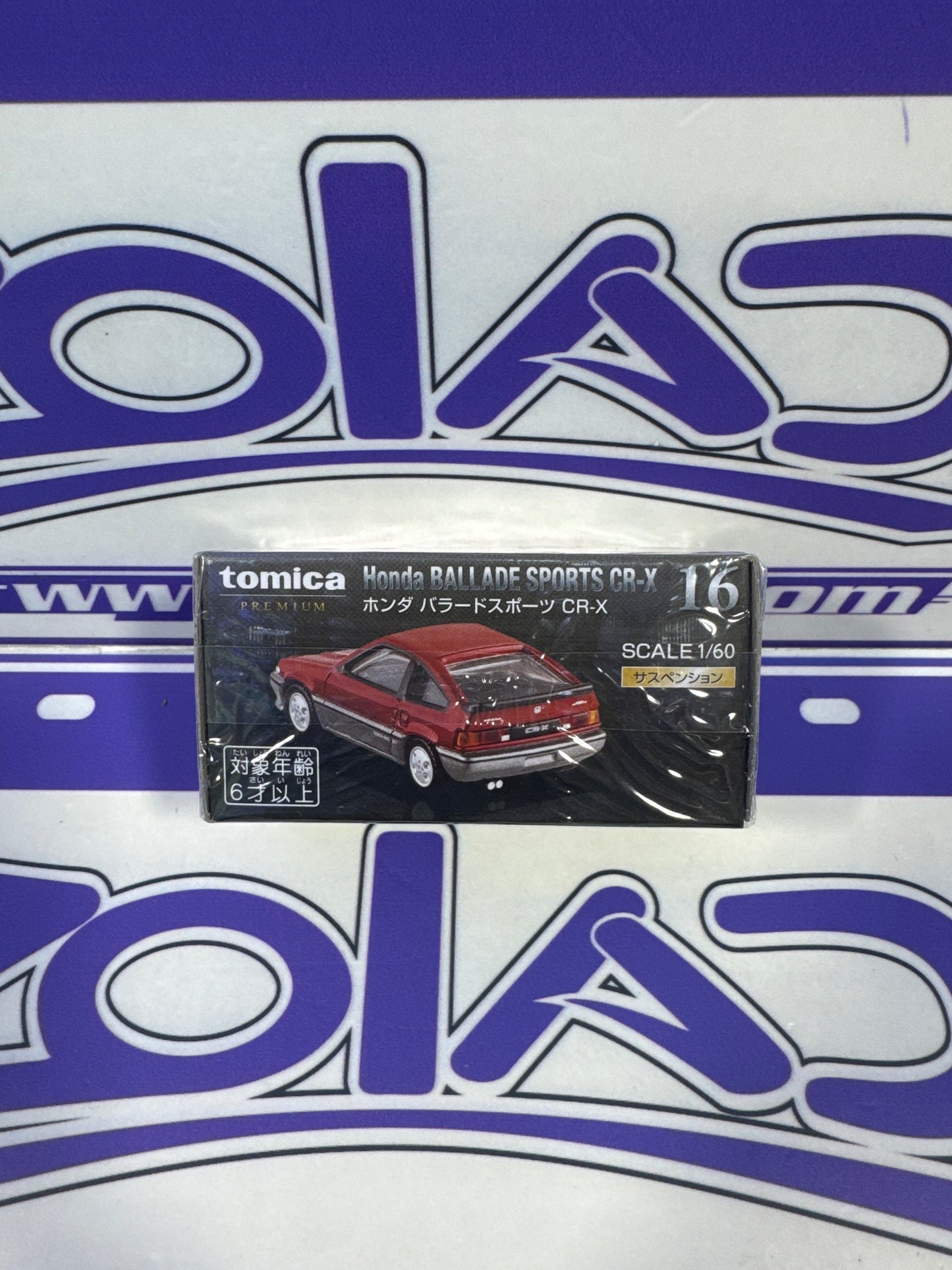 HONDA BALLADE SPORTS CRX TOMICA PREMIUM